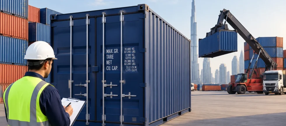 Renting a Shipping Container in the UAE